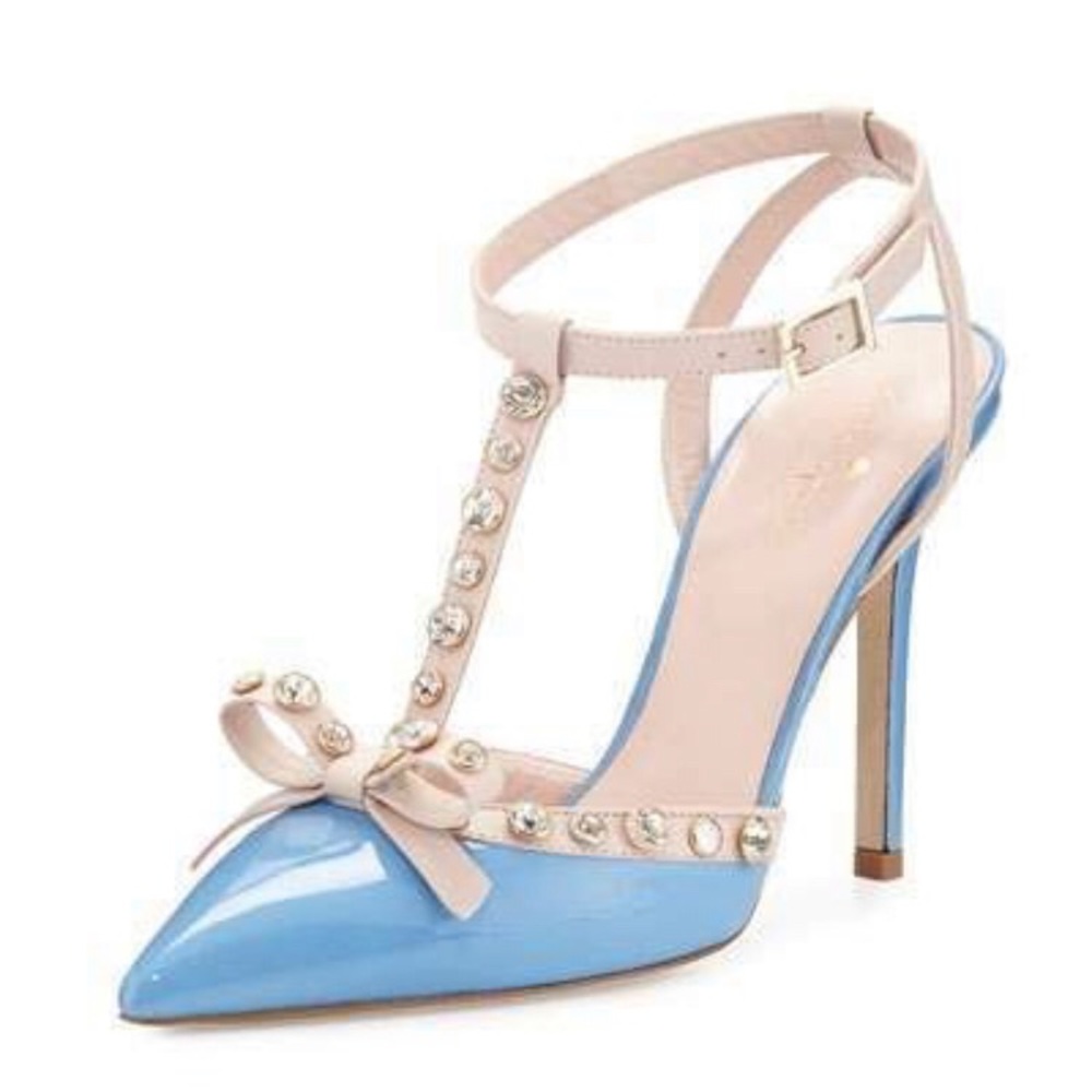 Kate Spade ♠️ sky blue Lydia pump!!